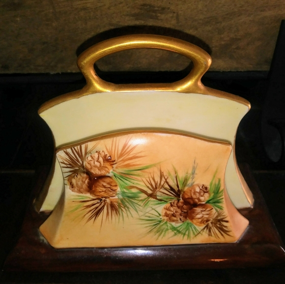 *Rare*Nippon Noritake Limoges desk set - Picture 3 of 16